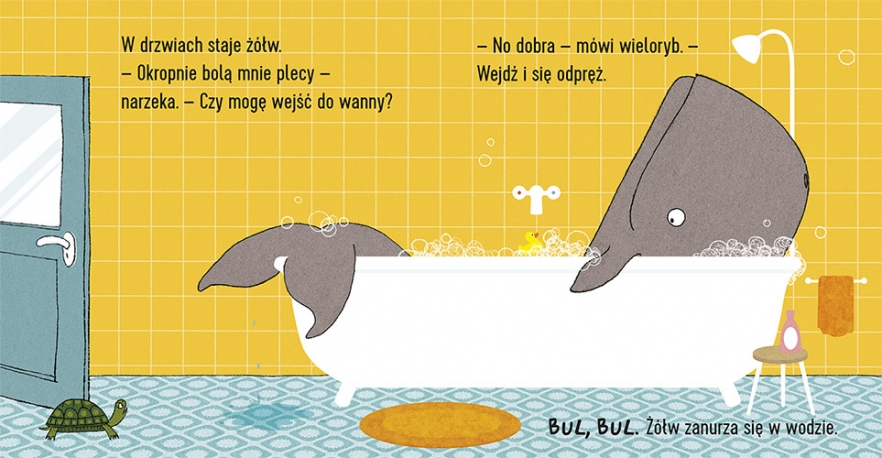Wieloryb w kąpieli