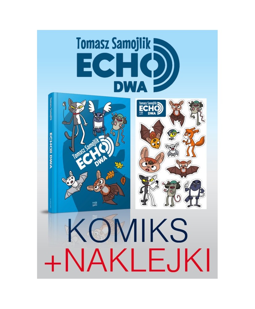 Echo Dwa + naklejki